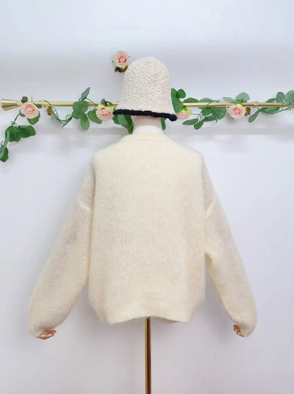 Gilet à manches longues avec boutons