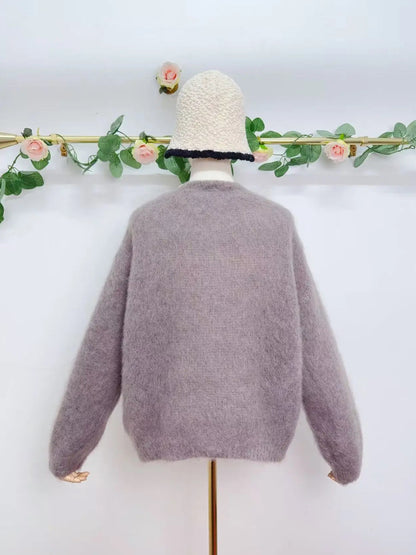 Gilet à manches longues avec boutons