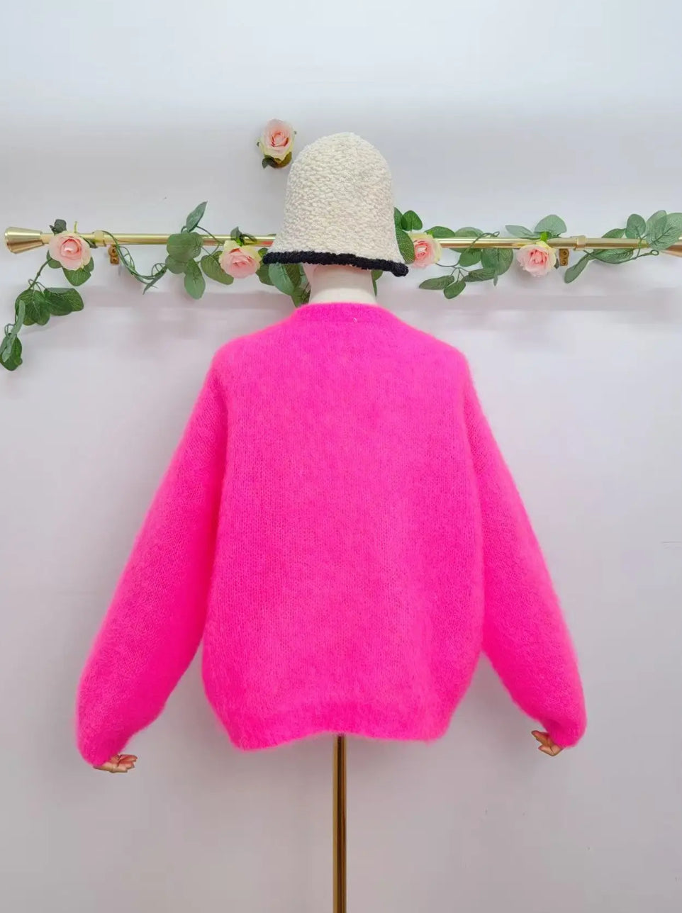 Gilet à manches longues avec boutons